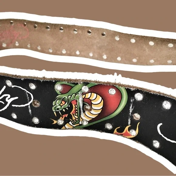 ED HARDY vintage belt - Picture 6 of 7